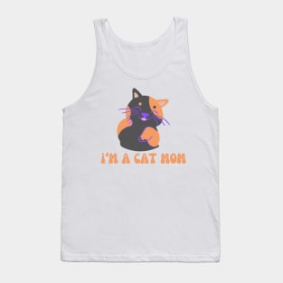 i;m a cat mom - mom cat Tank Top